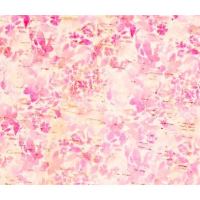 PCGL105 Pink Floral Cork